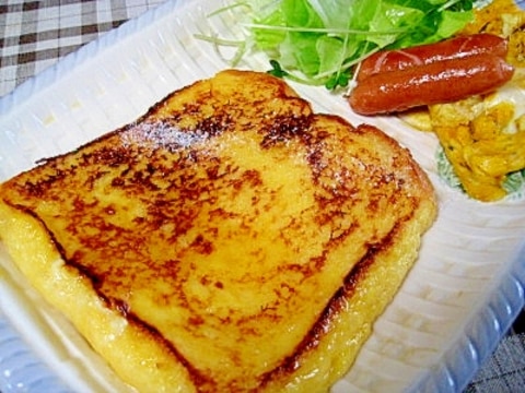 有名ホテルの味を再現!フレンチトースト